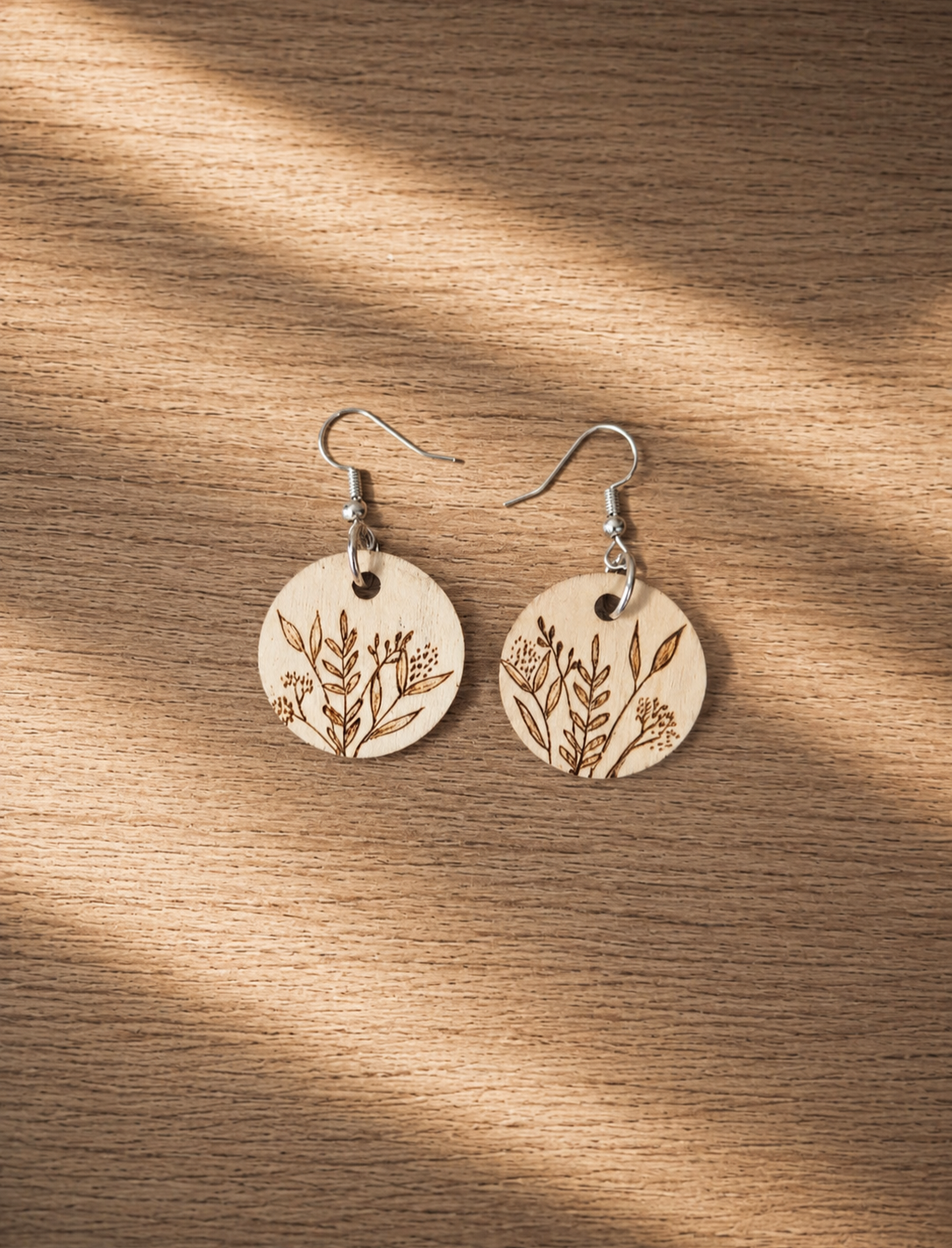 Boucles d'oreilles "fleurs sauvages"